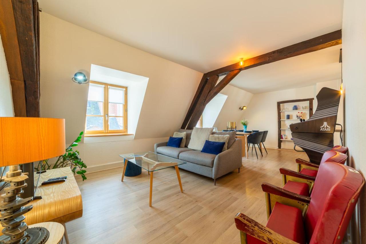 Apartamento Happy Loft - Centre historique + parking privé Blois Exterior foto